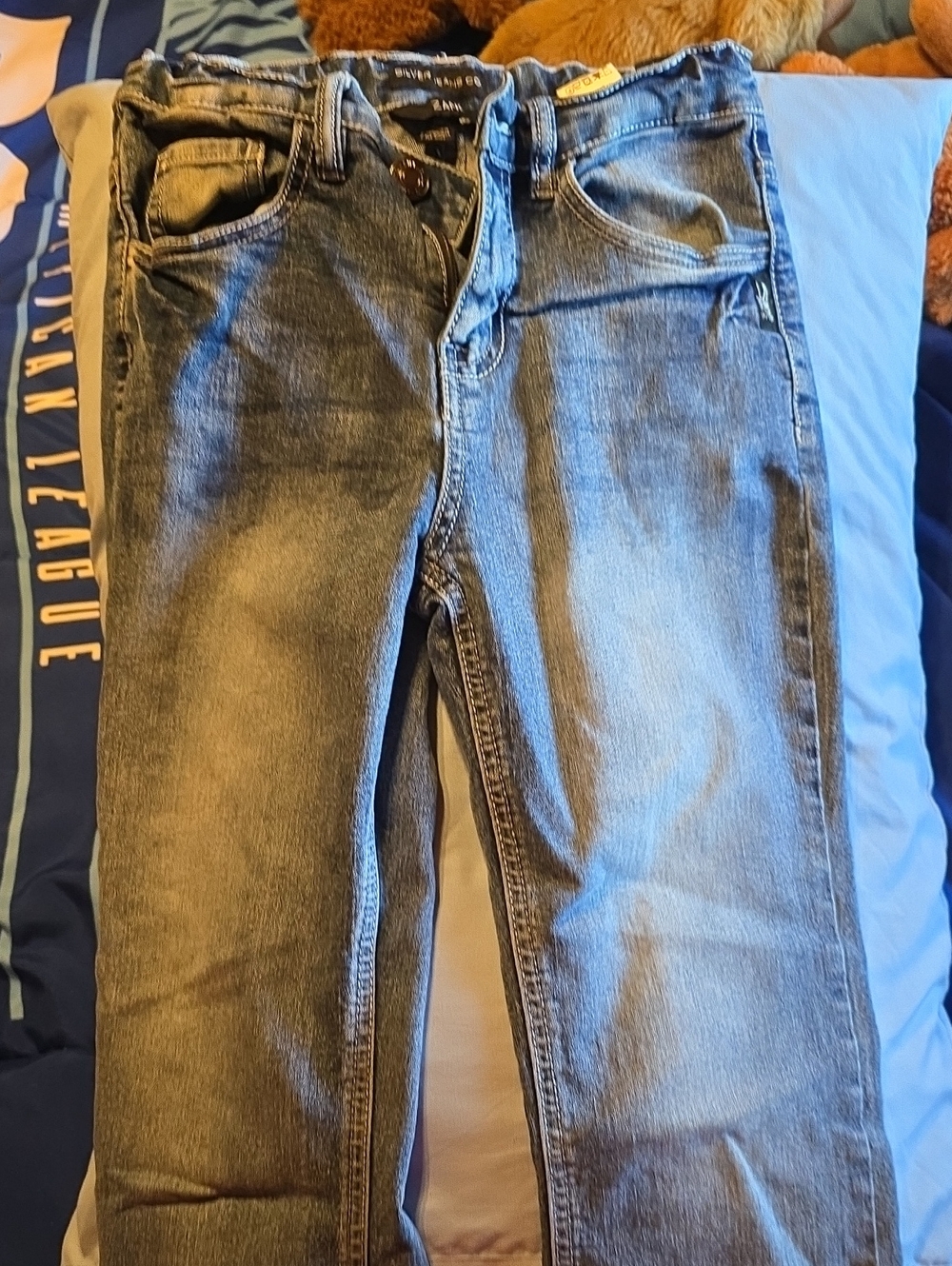 Boy's Silver Jeans